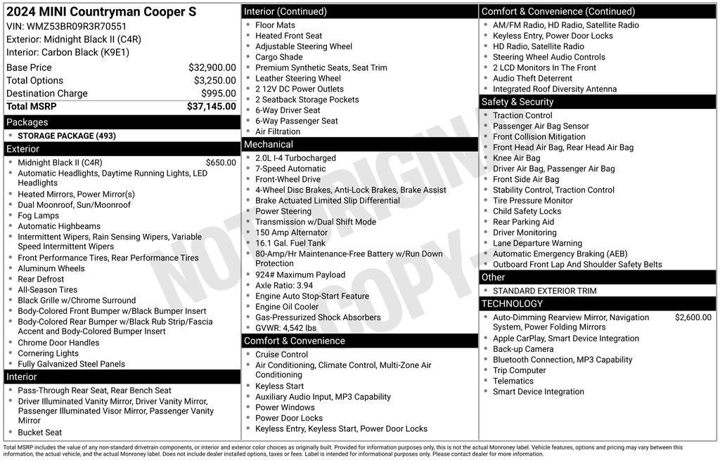 Used 2024 MINI Cooper Countryman S FWD image 13