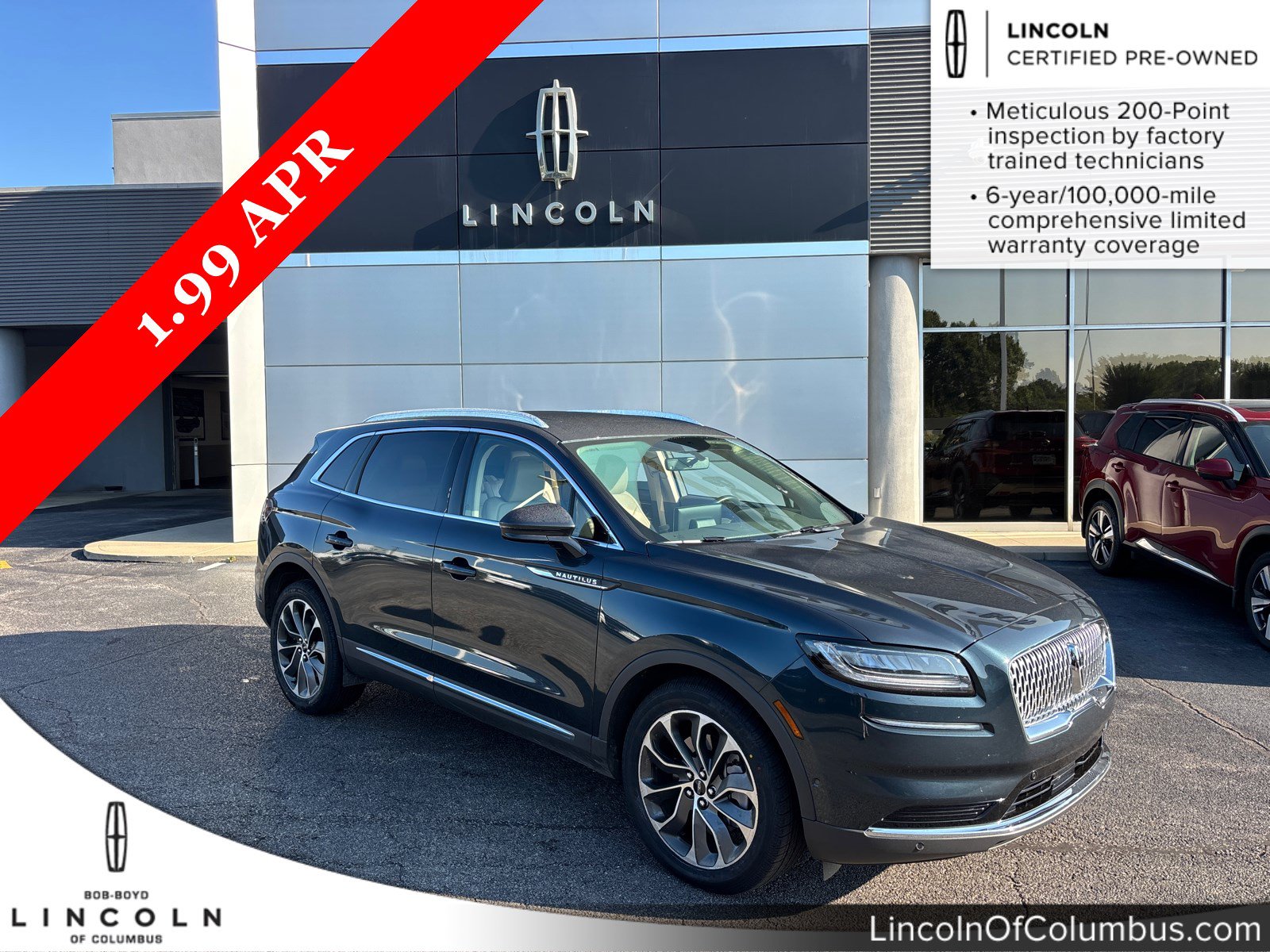 Certified 2023 Lincoln Nautilus Reserve w/ Equipment Group 201A
