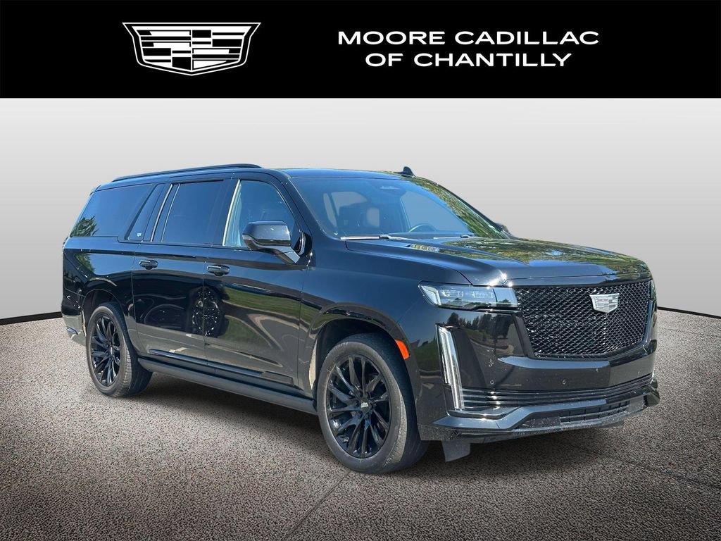 Used 2022 Cadillac Escalade ESV Sport w/ Touring Package AWD/4WD image 1