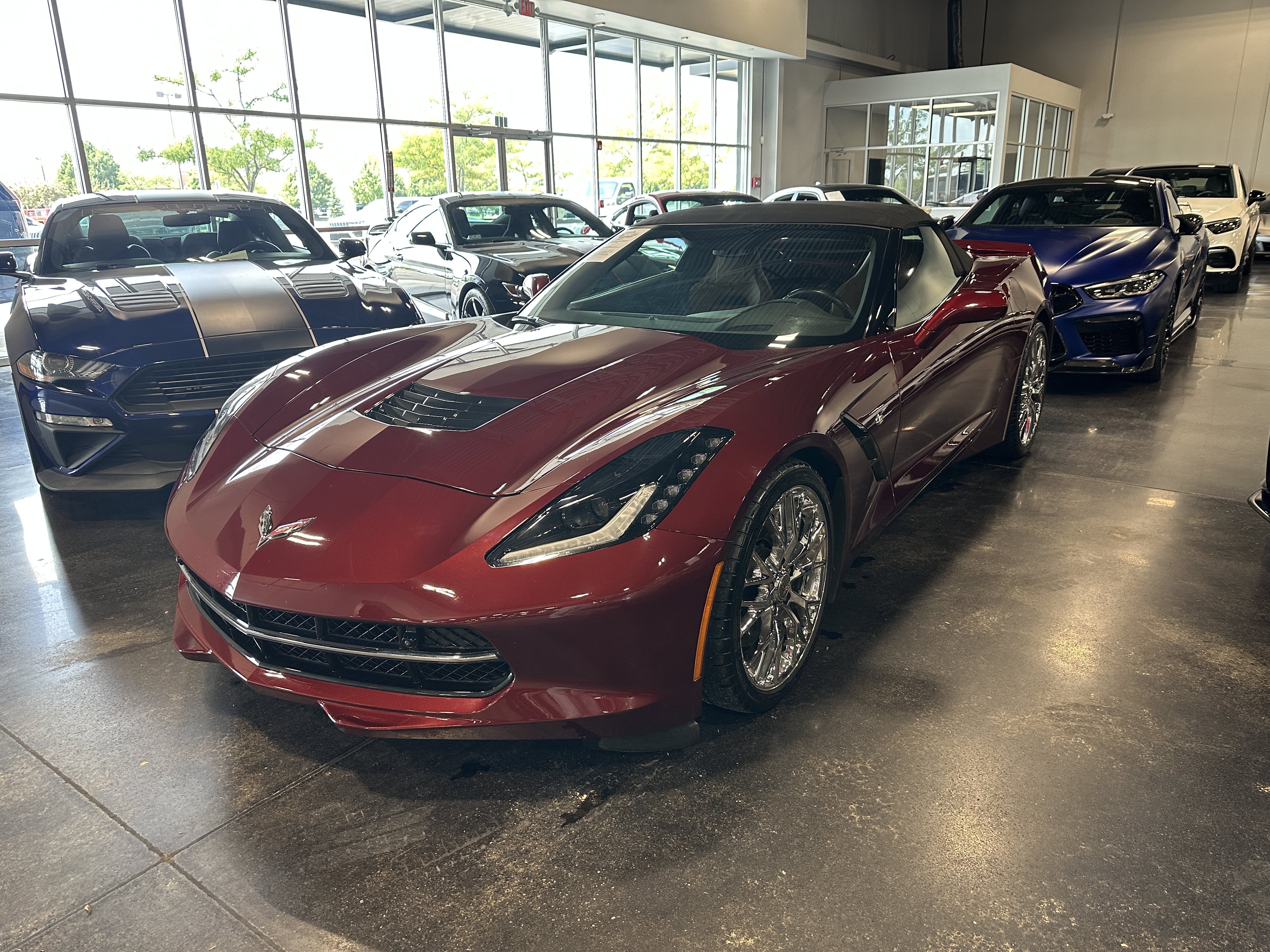 Used 2016 Chevrolet Corvette Stingray Convertible w/ 2LT Preferred Equipment Group RWD image 2