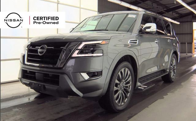 Used 2024 Nissan Armada Platinum w/ Captain's Chairs Package image 1