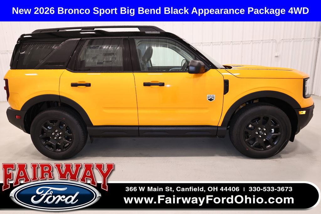 New 2026 Ford Bronco Sport Big Bend w/ Convenience Package