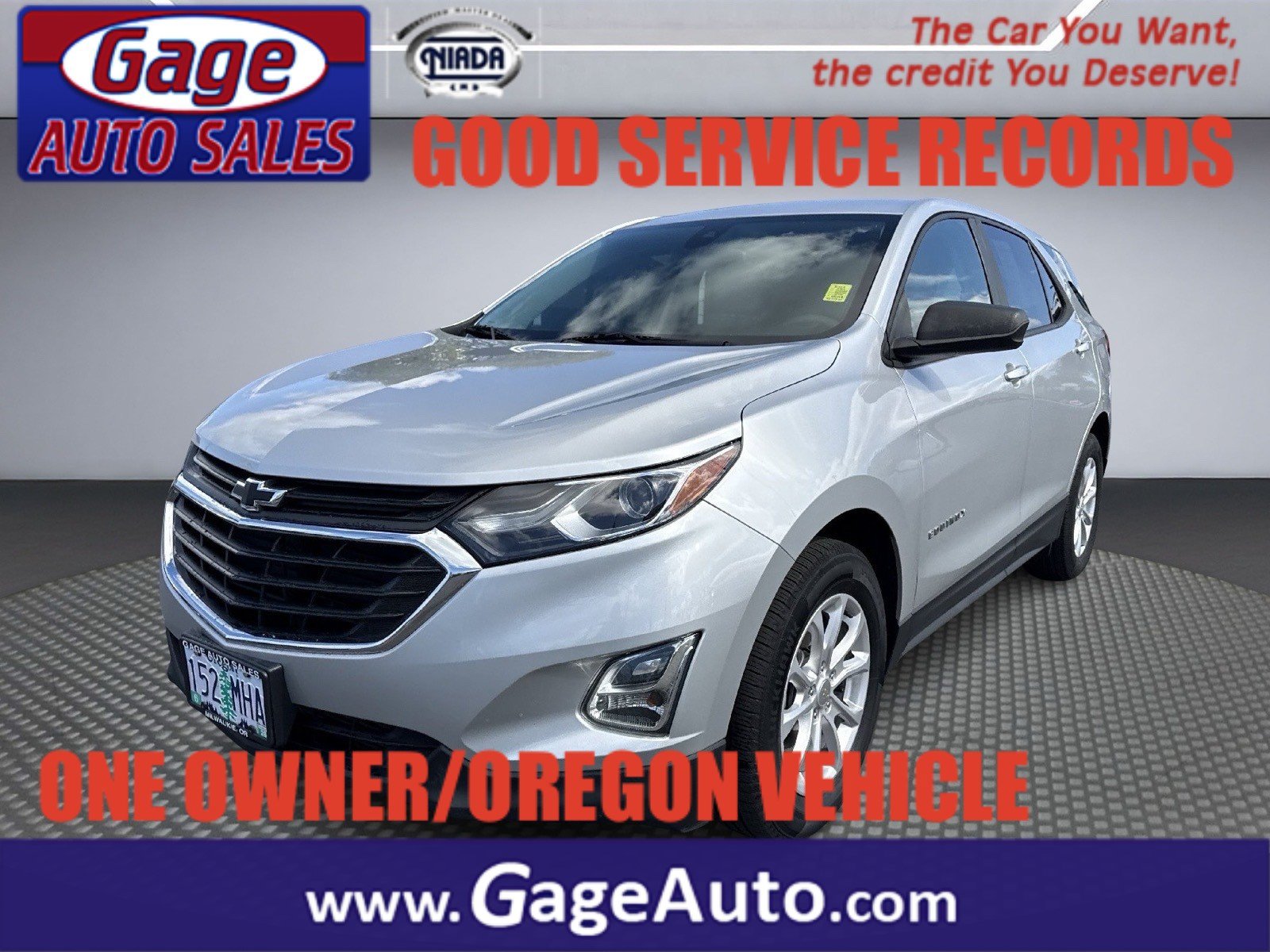 Used 2020 Chevrolet Equinox LS w/ LS Convenience Package FWD image 1