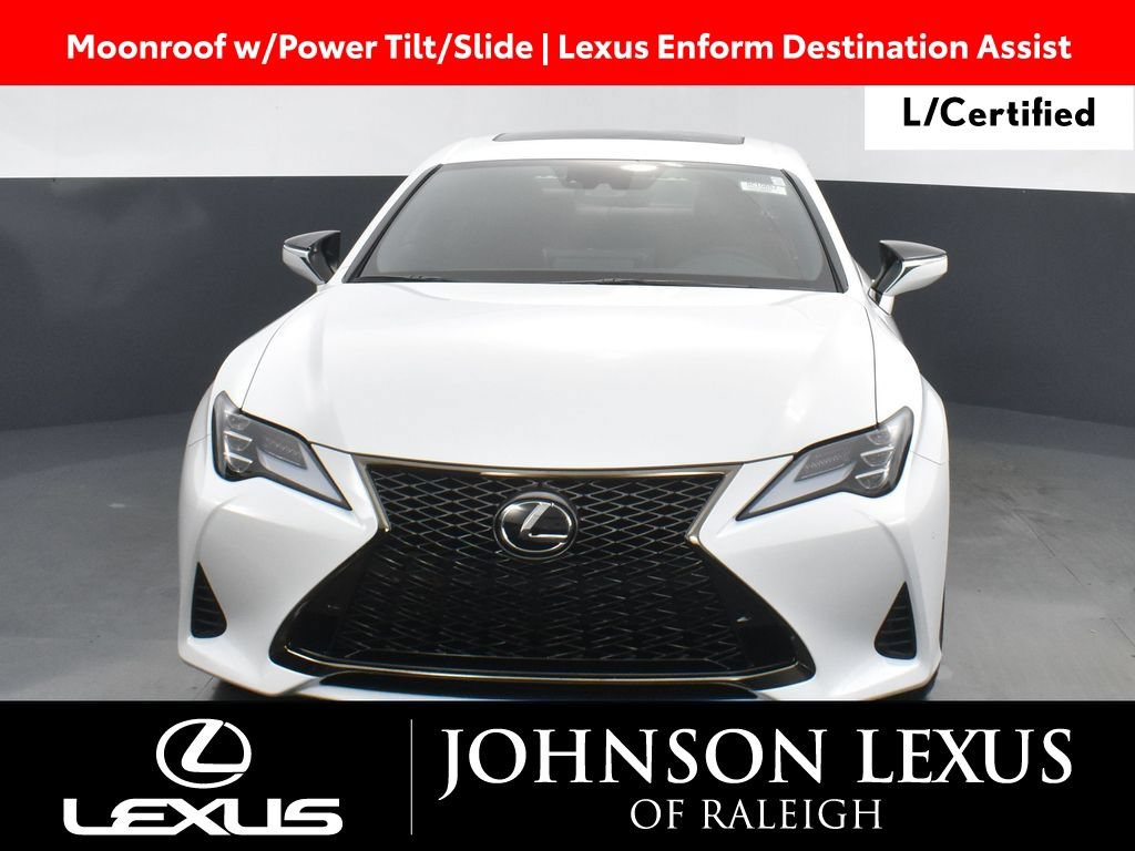 Certified 2024 Lexus RC 350 F Sport w/ Navigation Package RWD image 4