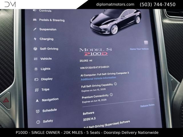 Used 2018 Tesla Model S P100D AWD/4WD image 32