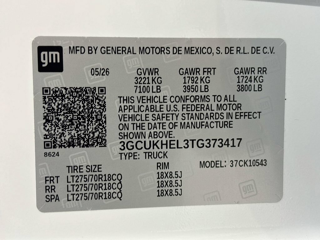 New 2026 Chevrolet Silverado 1500 ZR2 w/ Dark Appearance Package AWD/4WD image 33