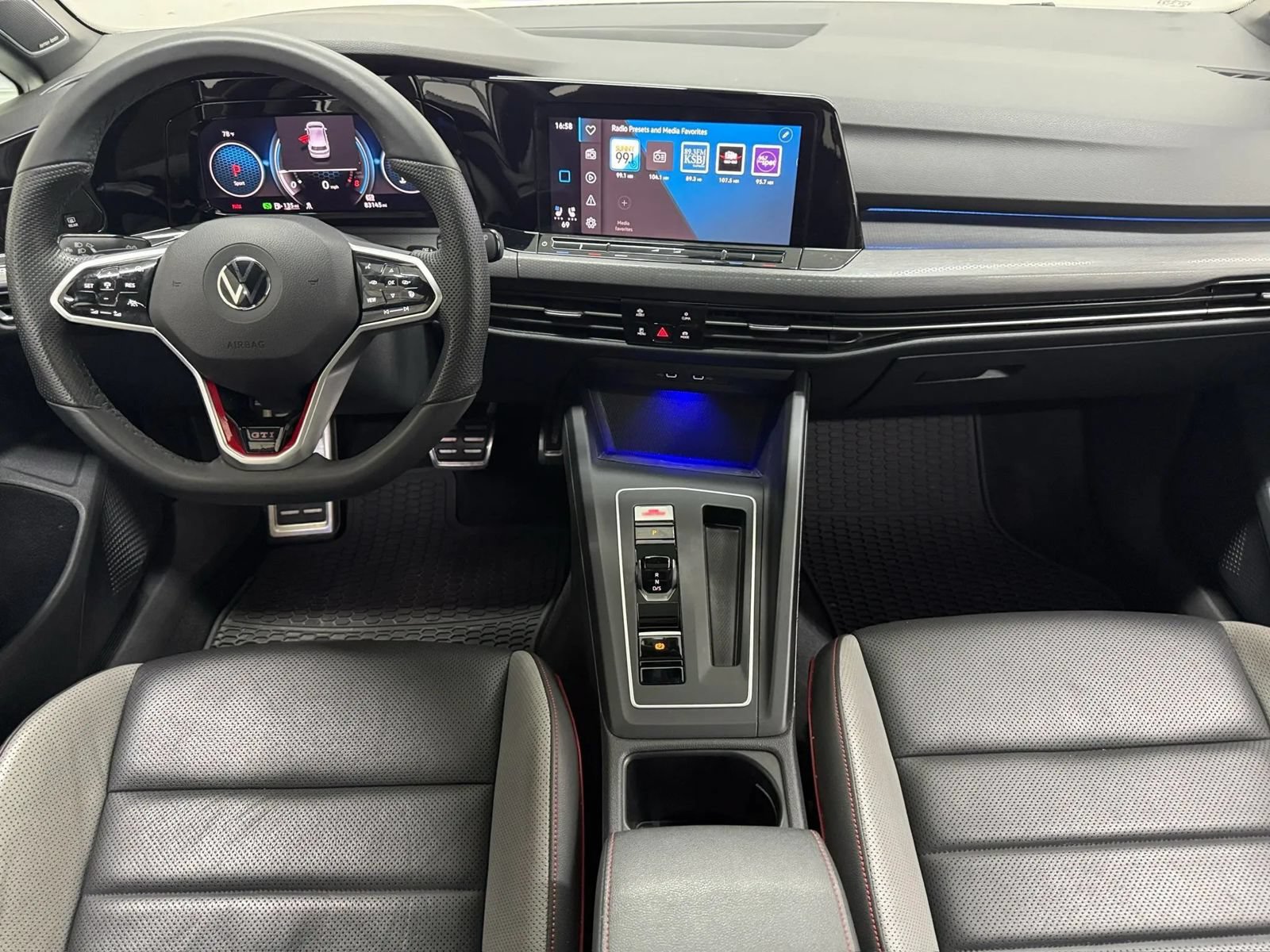 Used 2022 Volkswagen GTI SE w/ SE Leather Package FWD image 2