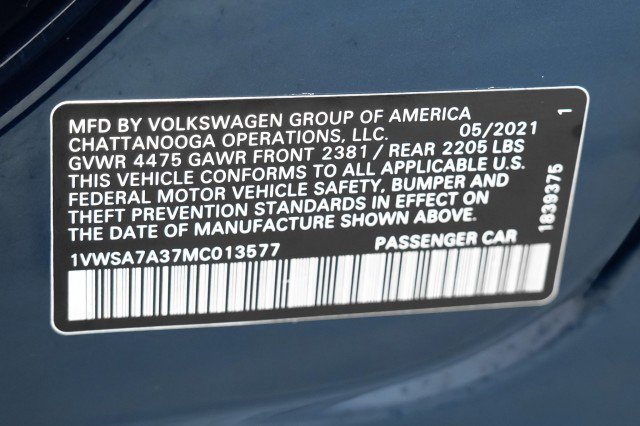 Used 2021 Volkswagen Passat 2.0T SE image 56