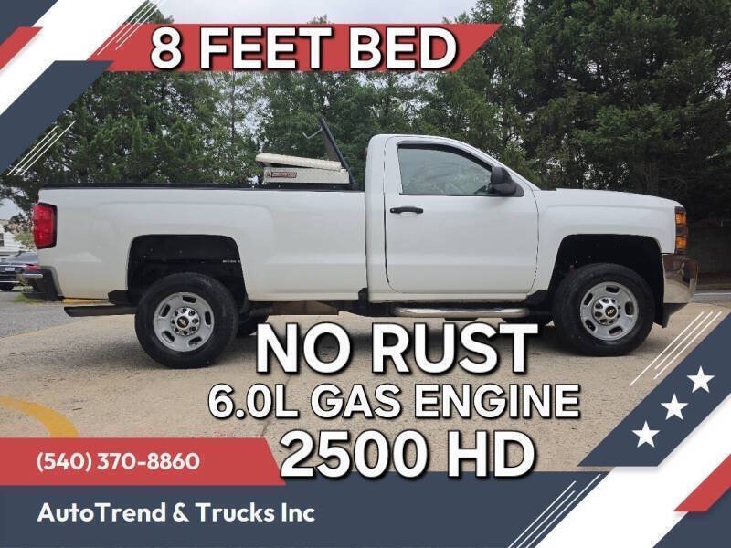 Used 2017 Chevrolet Silverado 2500 W/T RWD image 1