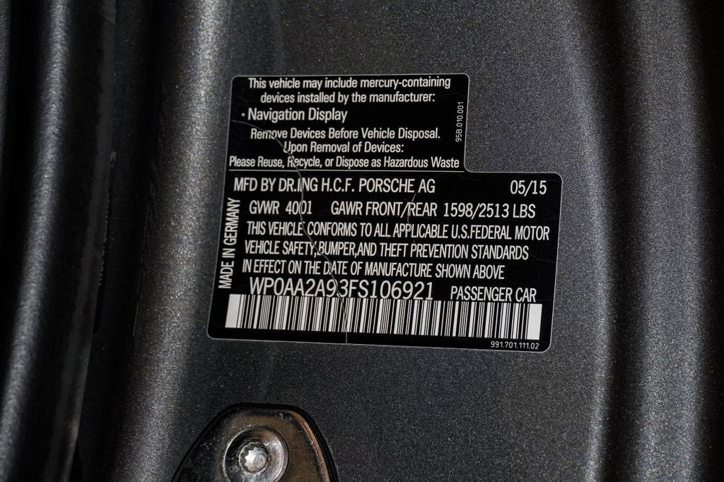 Used 2015 Porsche 911 Carrera RWD image 32