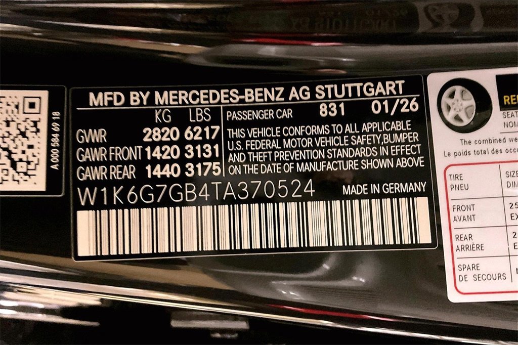 New 2026 Mercedes-Benz S 580 4MATIC Sedan image 13