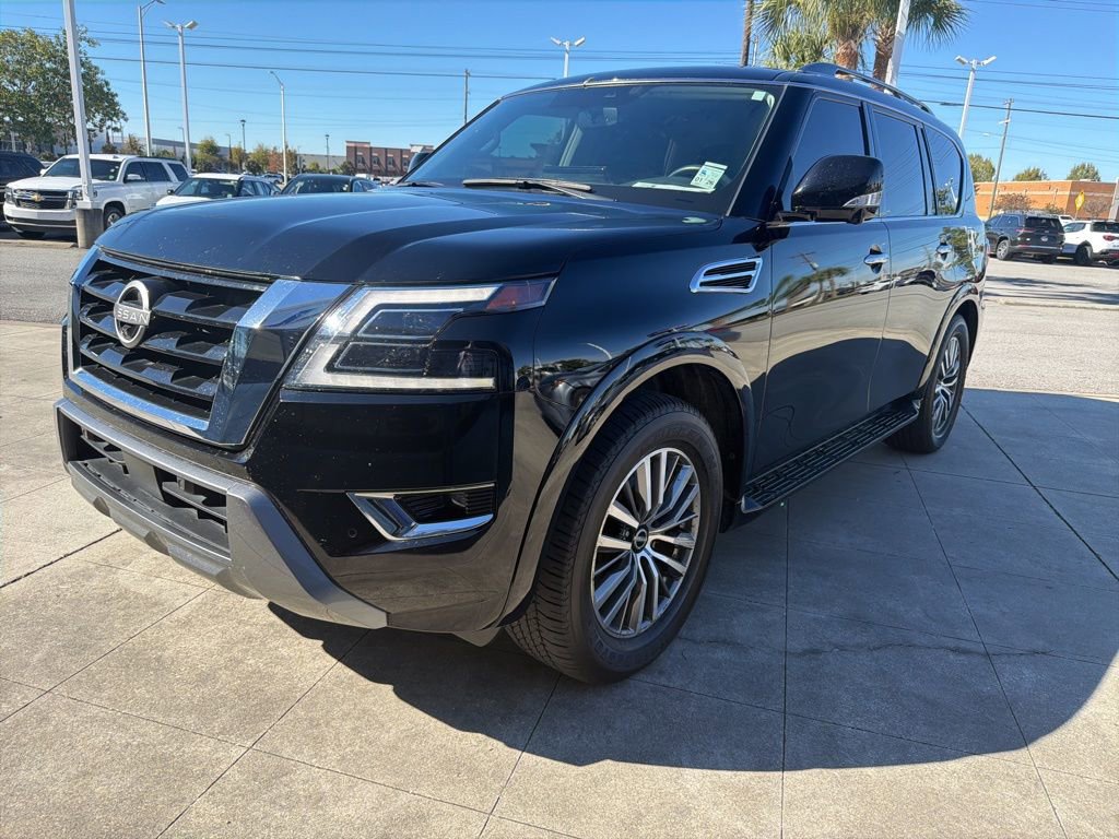 Used 2023 Nissan Armada SL w/ Captain's Chairs Package image 1