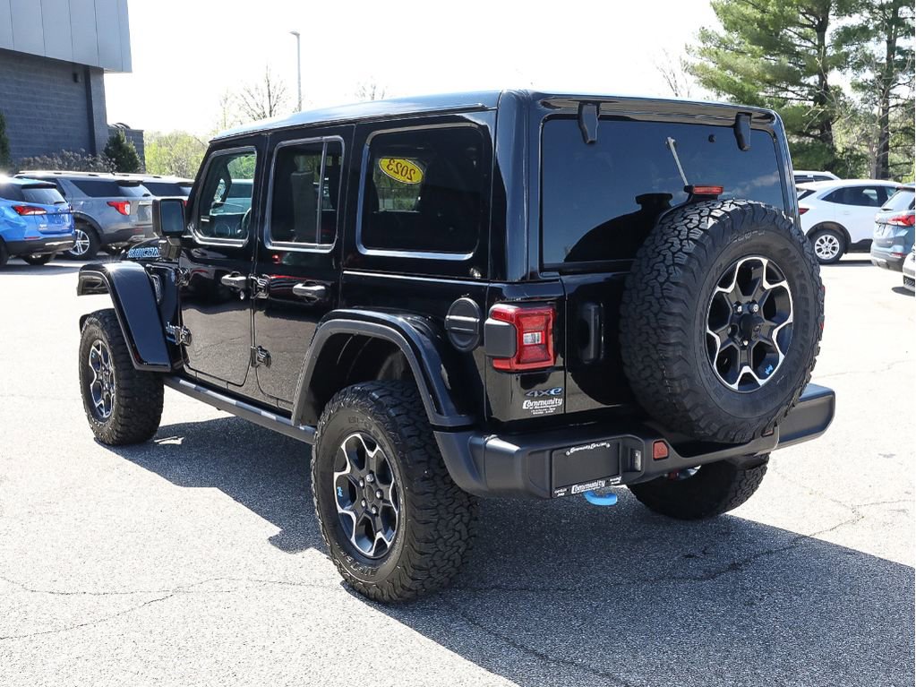 Used 2023 Jeep Wrangler Unlimited Rubicon 4xe w/ Cold Weather Group image 4
