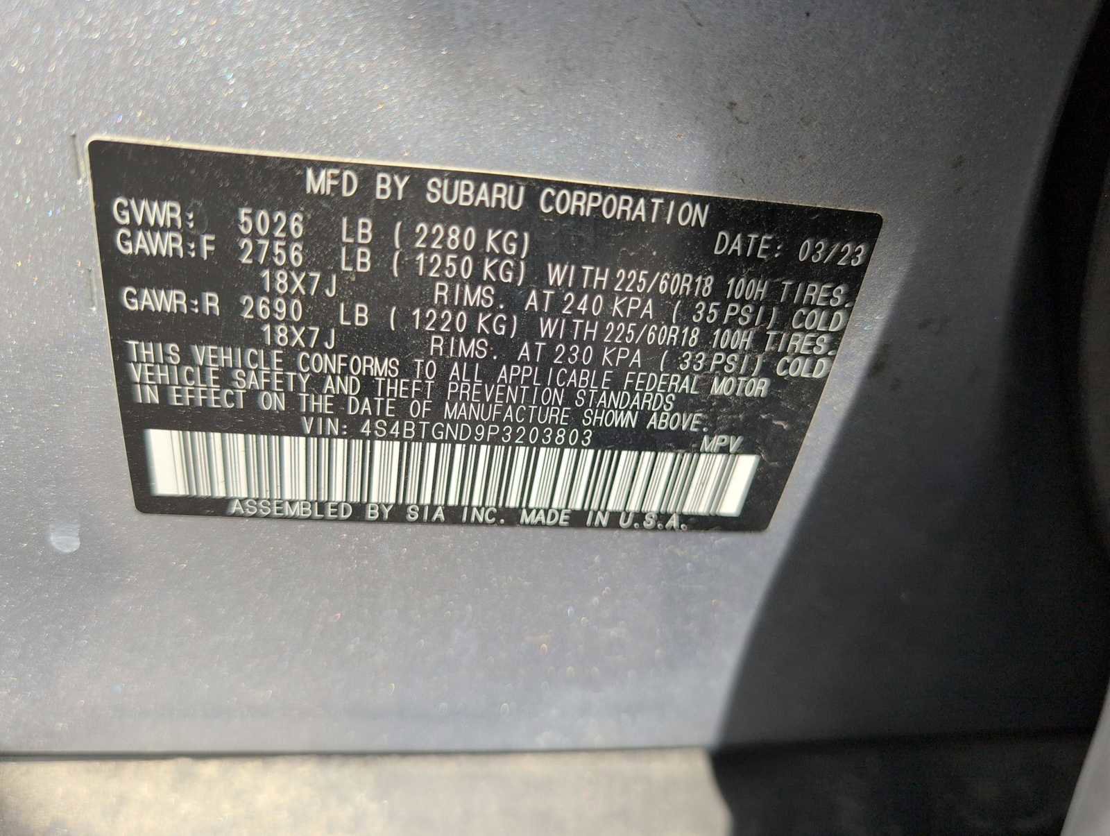 Used 2023 Subaru Outback Limited XT AWD/4WD image 34