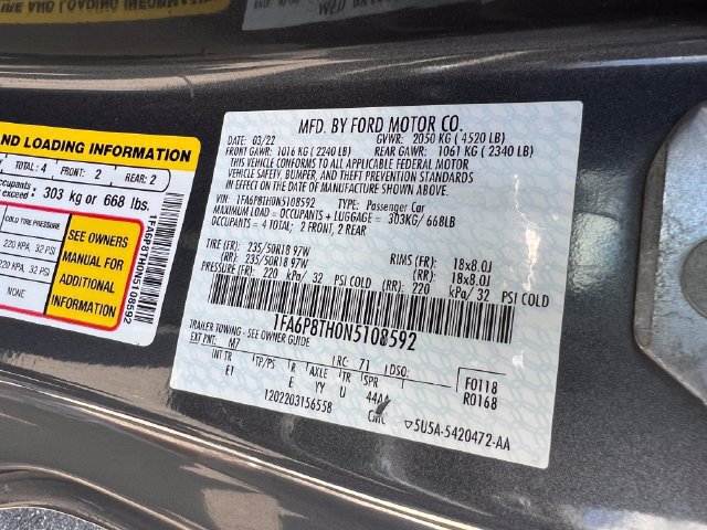 Used 2022 Ford Mustang Premium RWD image 26