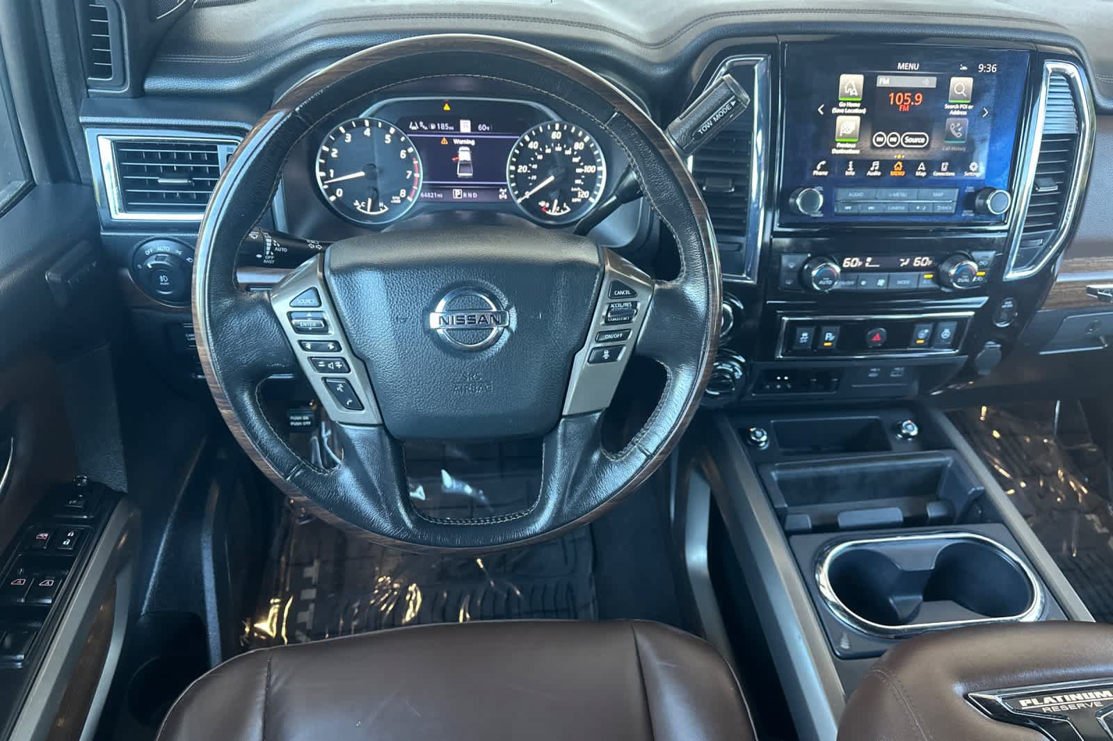 Used 2021 Nissan Titan Platinum Reserve w/ Moonroof Package AWD/4WD image 14