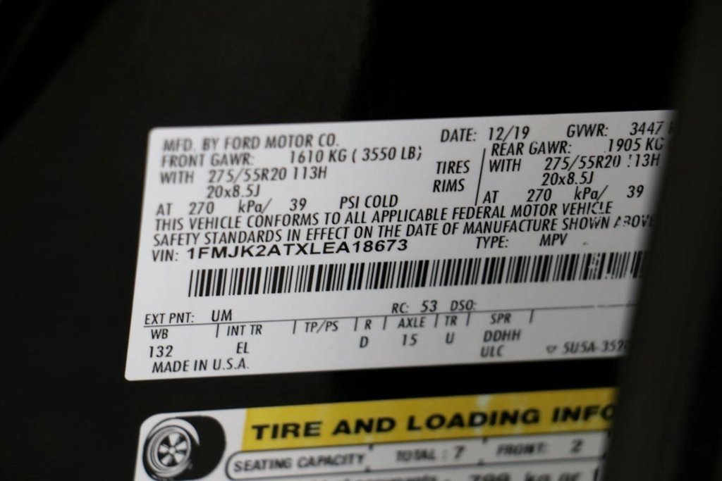 Used 2020 Ford Expedition Max Limited image 43