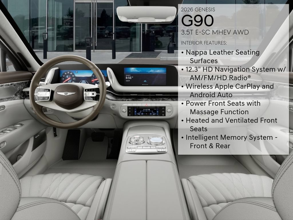 New 2026 Genesis G90 3.5T AWD/4WD image 17