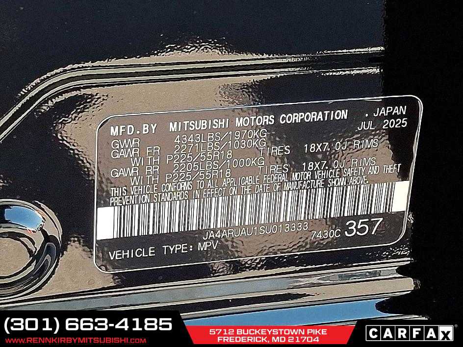 New 2025 Mitsubishi Outlander Sport SE image 16