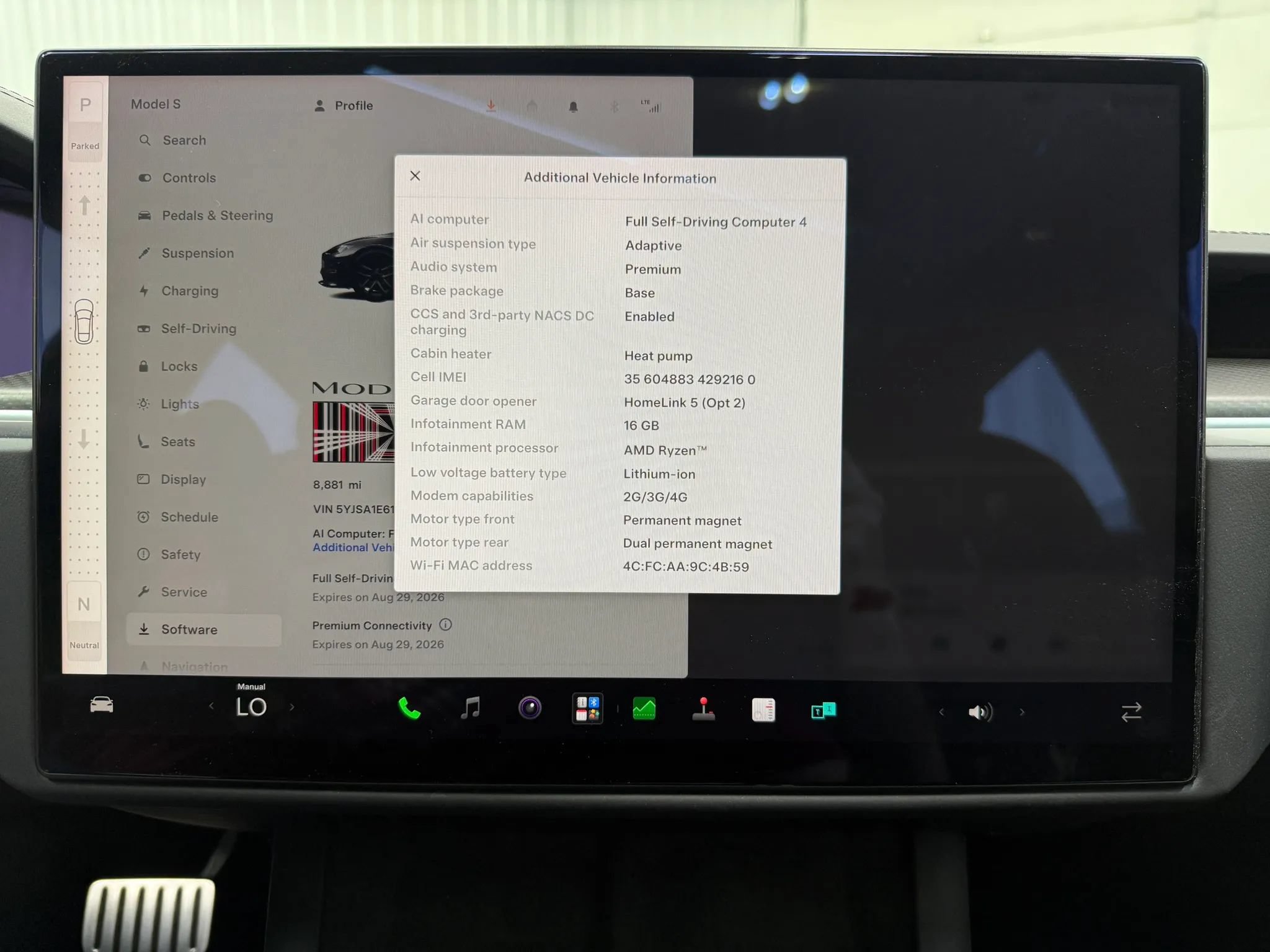 Used 2024 Tesla Model S Plaid AWD/4WD image 24