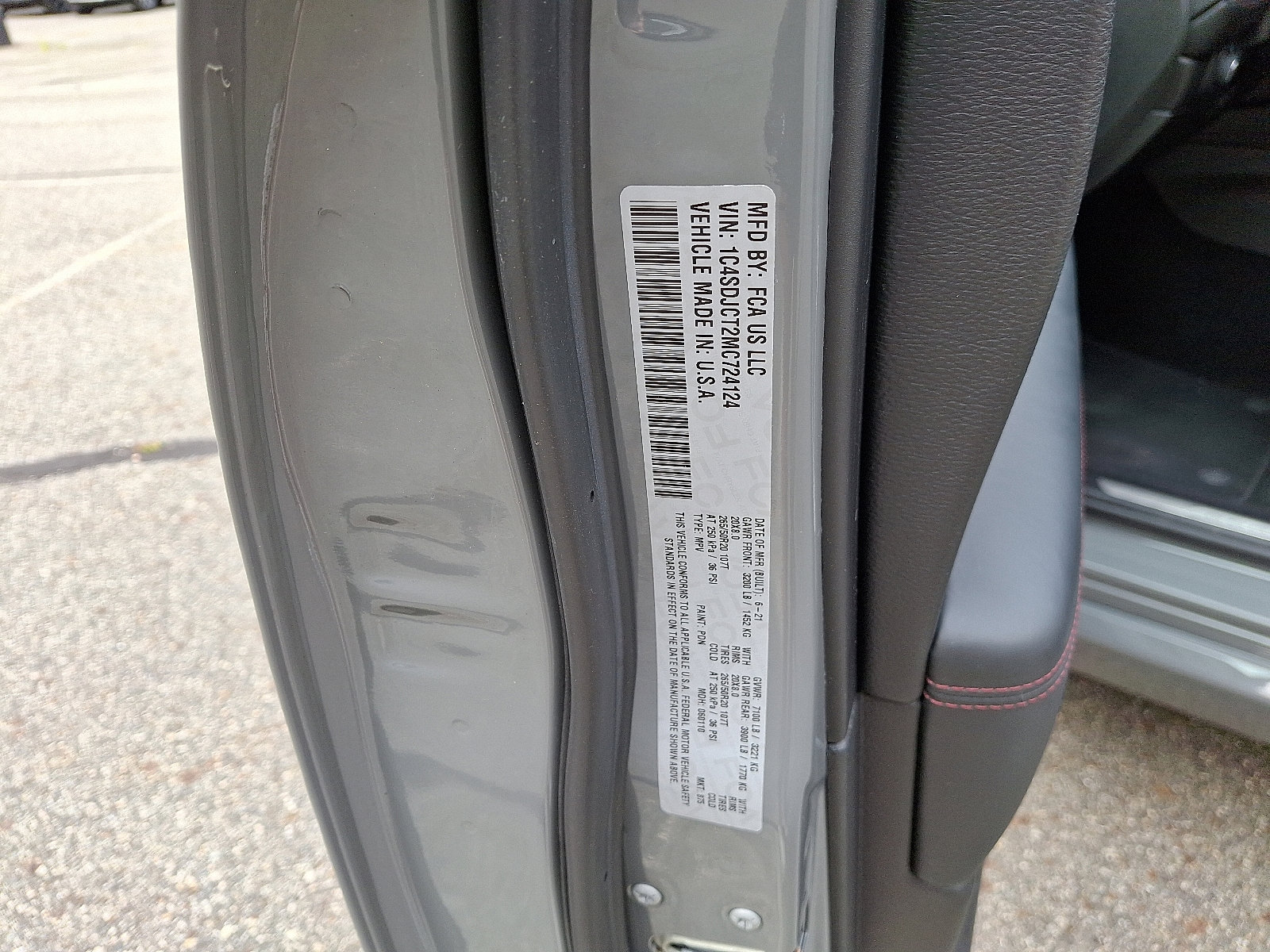 Certified 2021 Dodge Durango R/T w/ Blacktop Package image 28