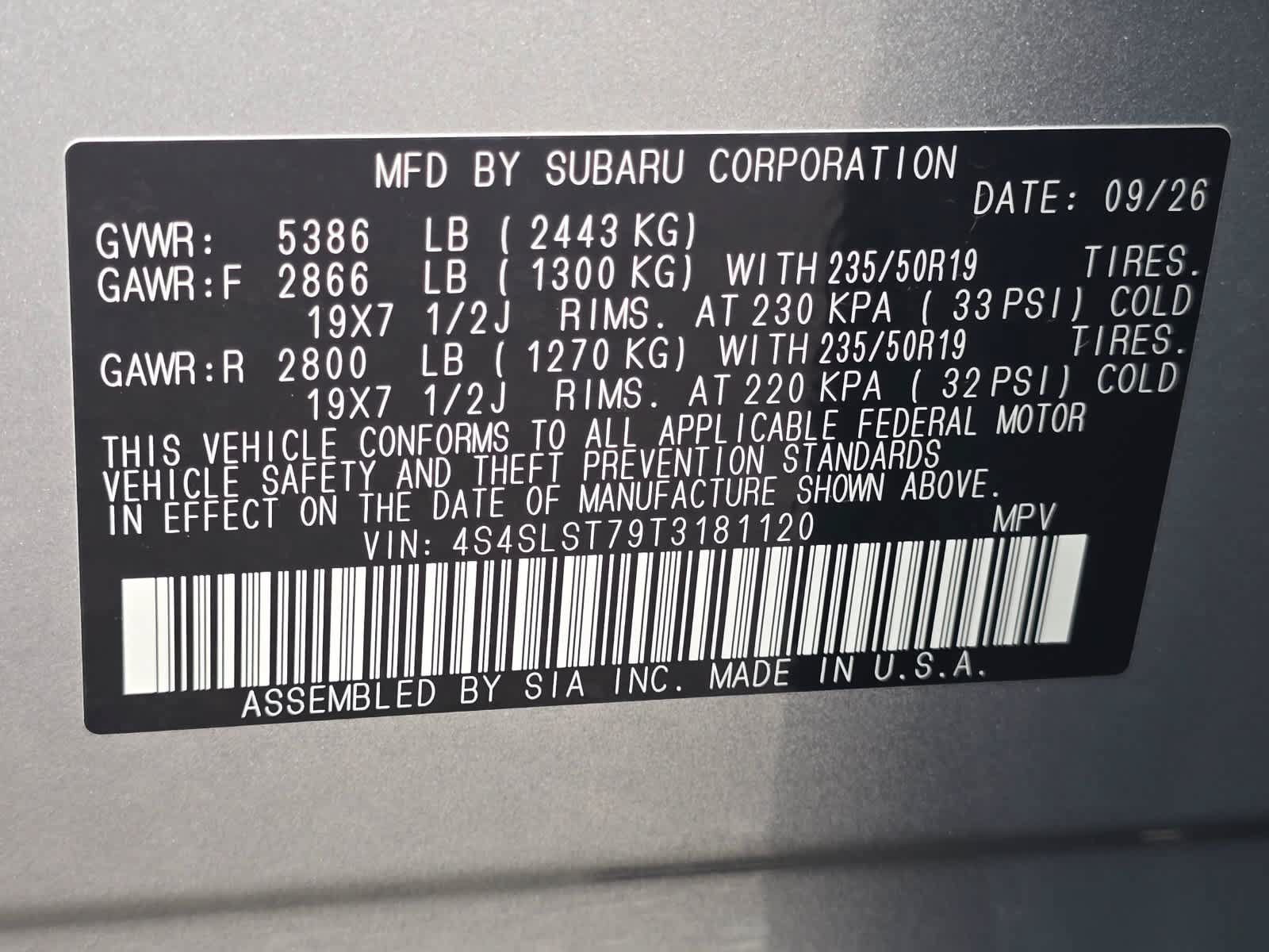 New 2026 Subaru Forester Touring AWD/4WD image 31
