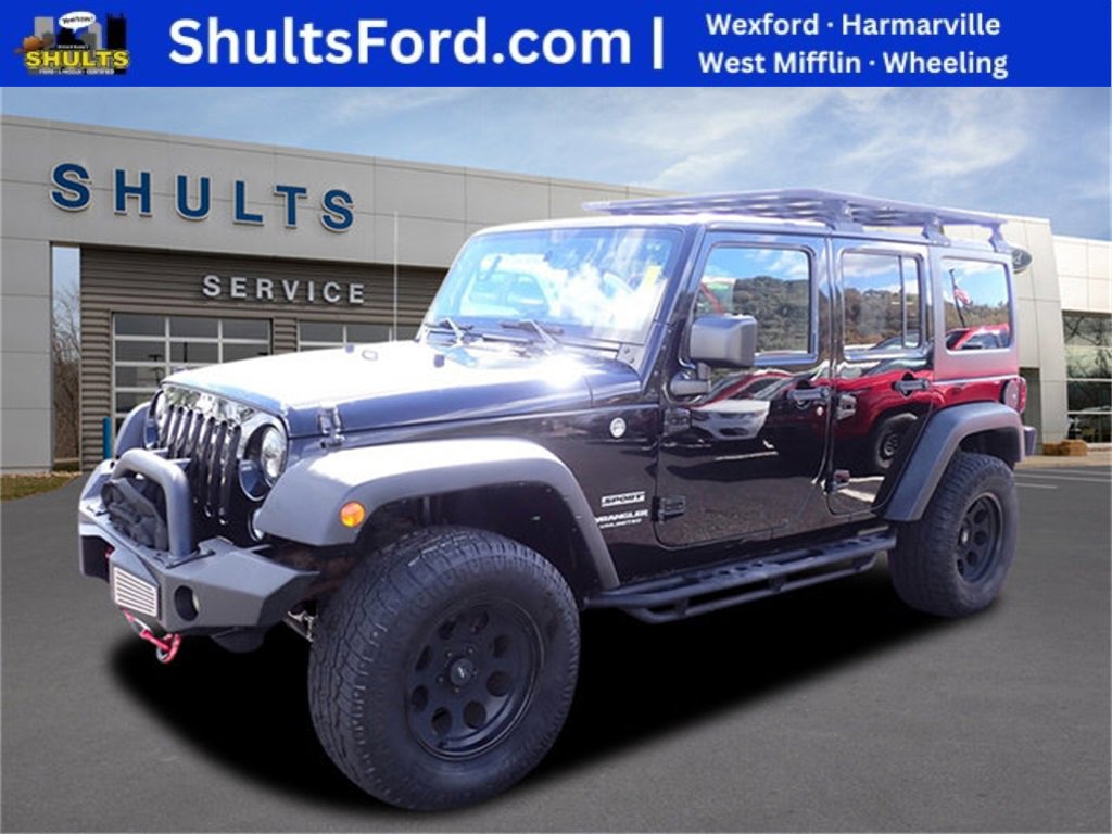 Used 2017 Jeep Wrangler Unlimited Sport w/ Quick Order Package 23S