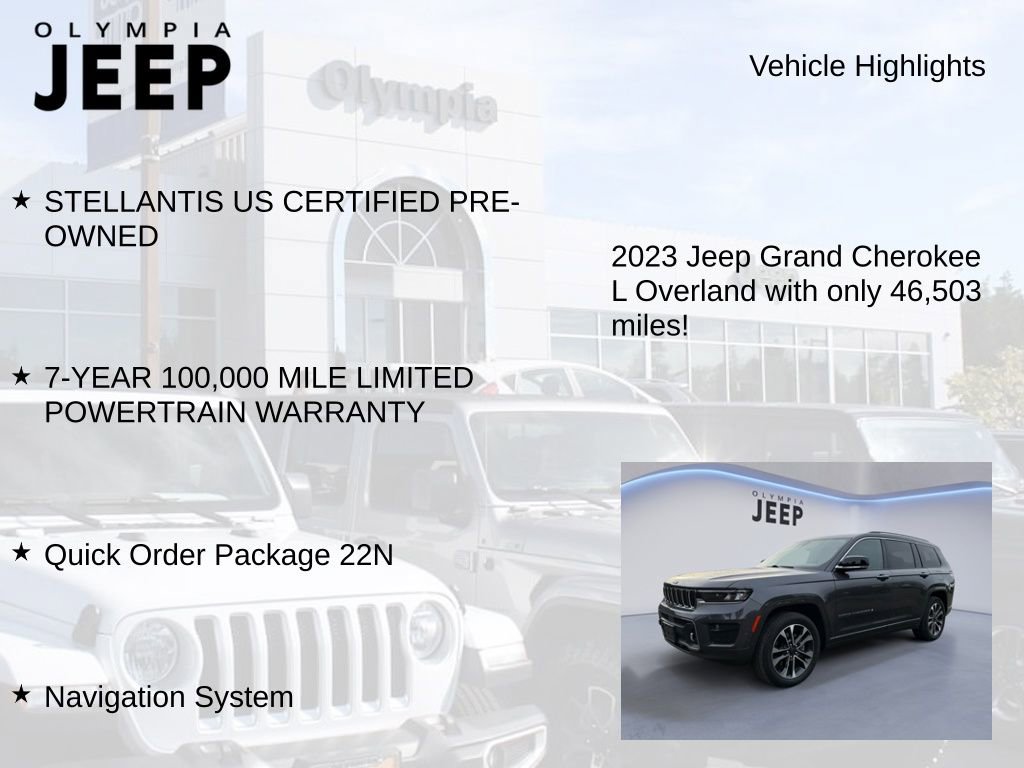 Used 2023 Jeep Grand Cherokee L Overland image 7