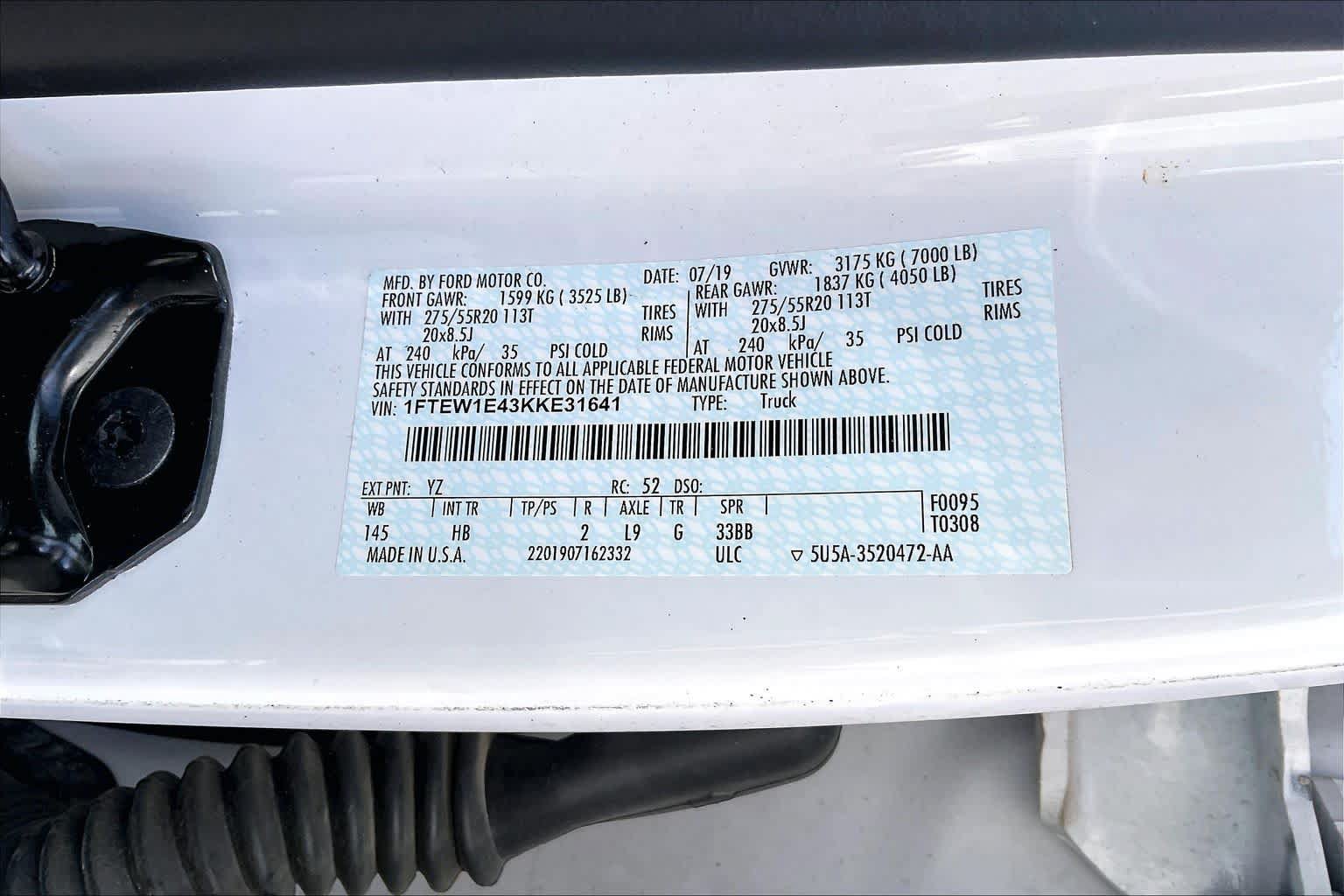 Used 2019 Ford F150 Lariat AWD/4WD image 35