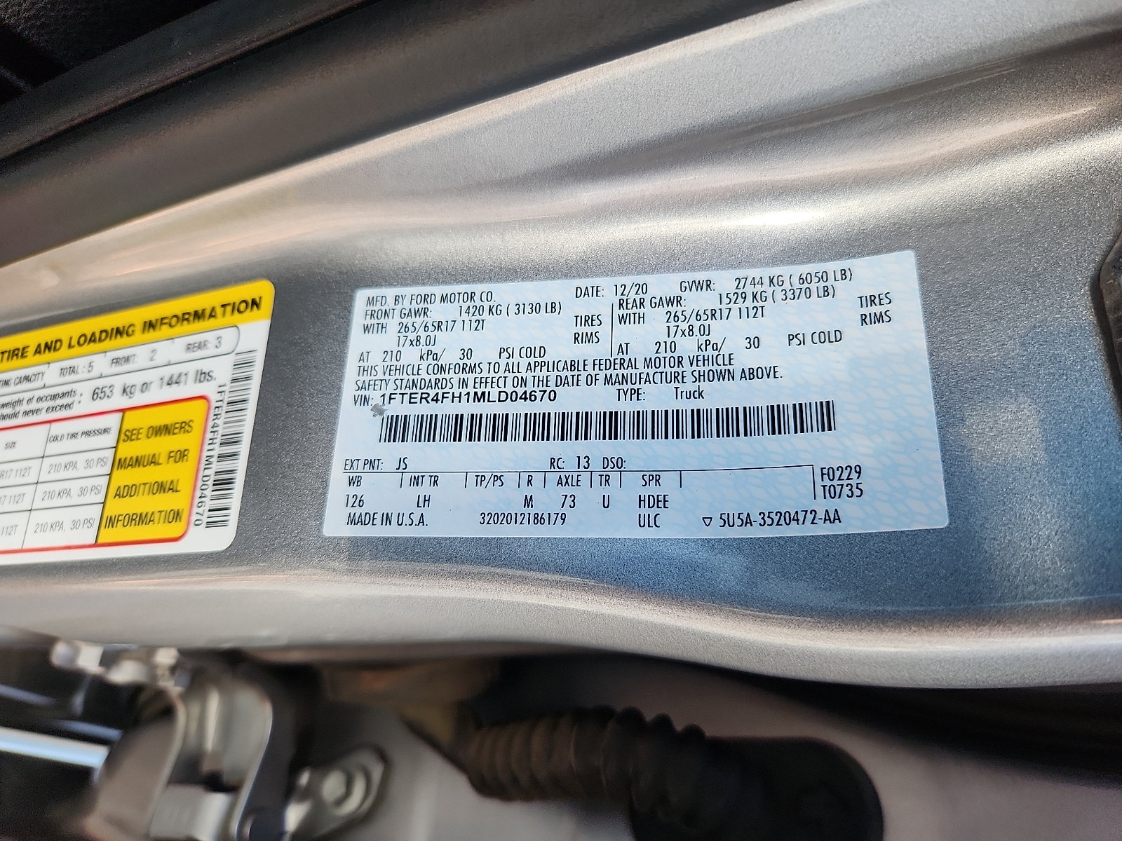 Certified 2021 Ford Ranger XLT w/ Equipment Group 301A Mid AWD/4WD image 27