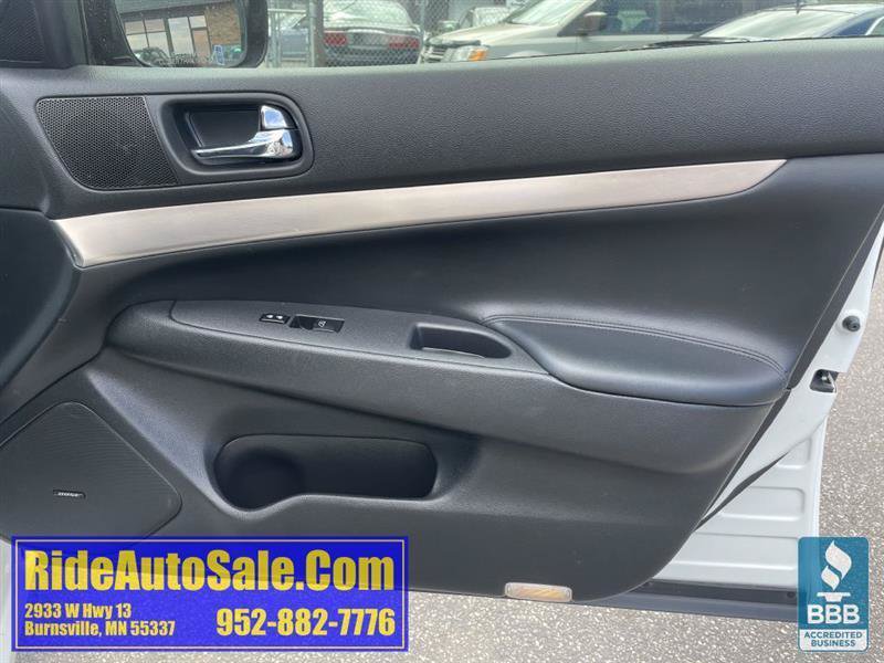 Used 2012 INFINITI G37 x Sedan w/ Premium Pkg AWD/4WD image 13