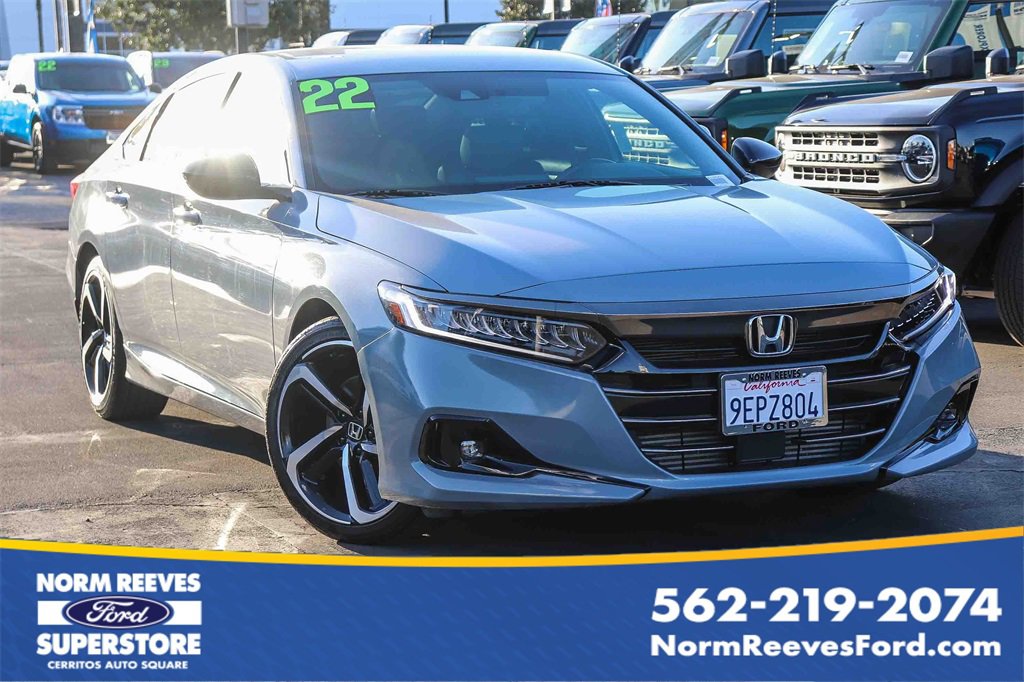 Used 2022 Honda Accord Sport