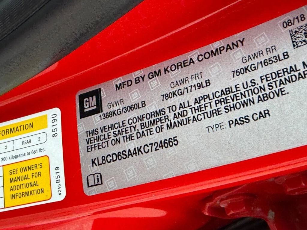 Used 2019 Chevrolet Spark LT FWD image 21