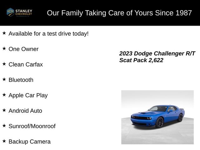 Used 2023 Dodge Challenger R/T Scat Pack w/ Plus Package RWD image 9
