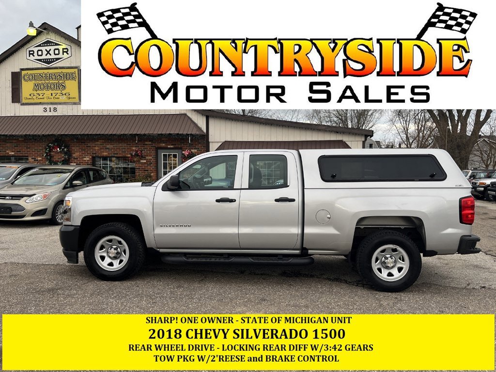 Used 2018 Chevrolet Silverado 1500 W/T w/ Trailering Package image 1