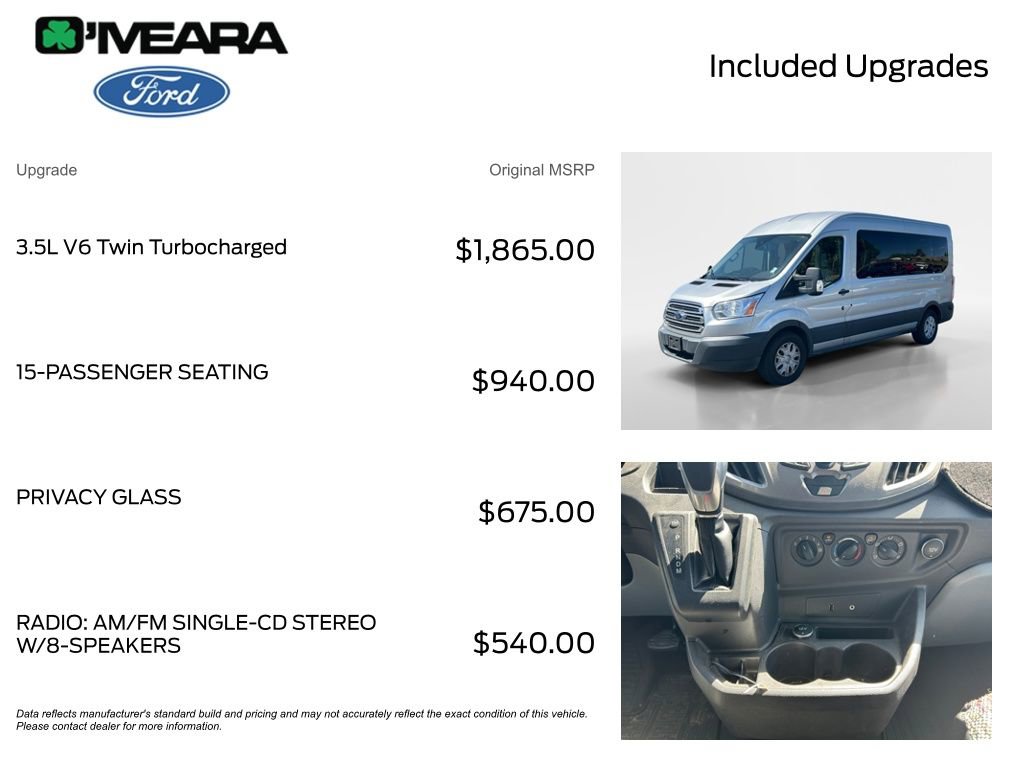 Used 2015 Ford Transit 350 XLT RWD image 4