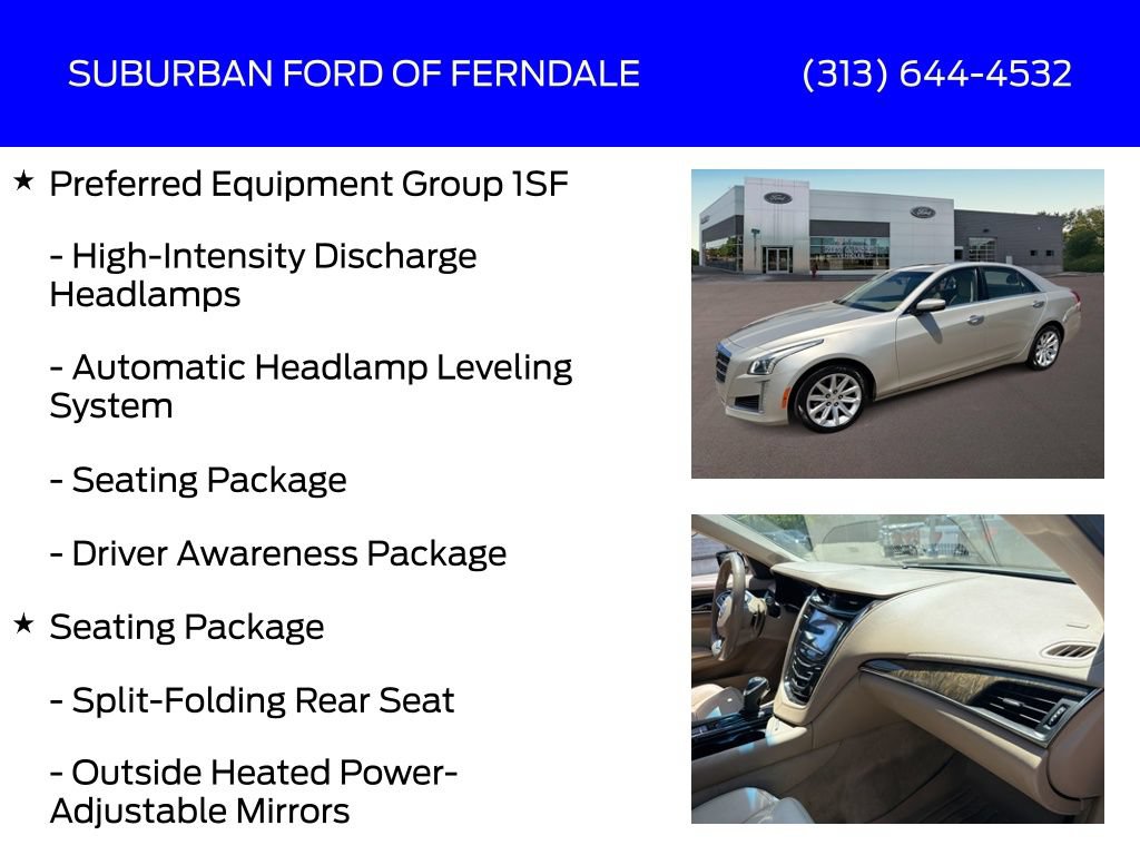 Used 2014 Cadillac CTS Luxury AWD/4WD image 4
