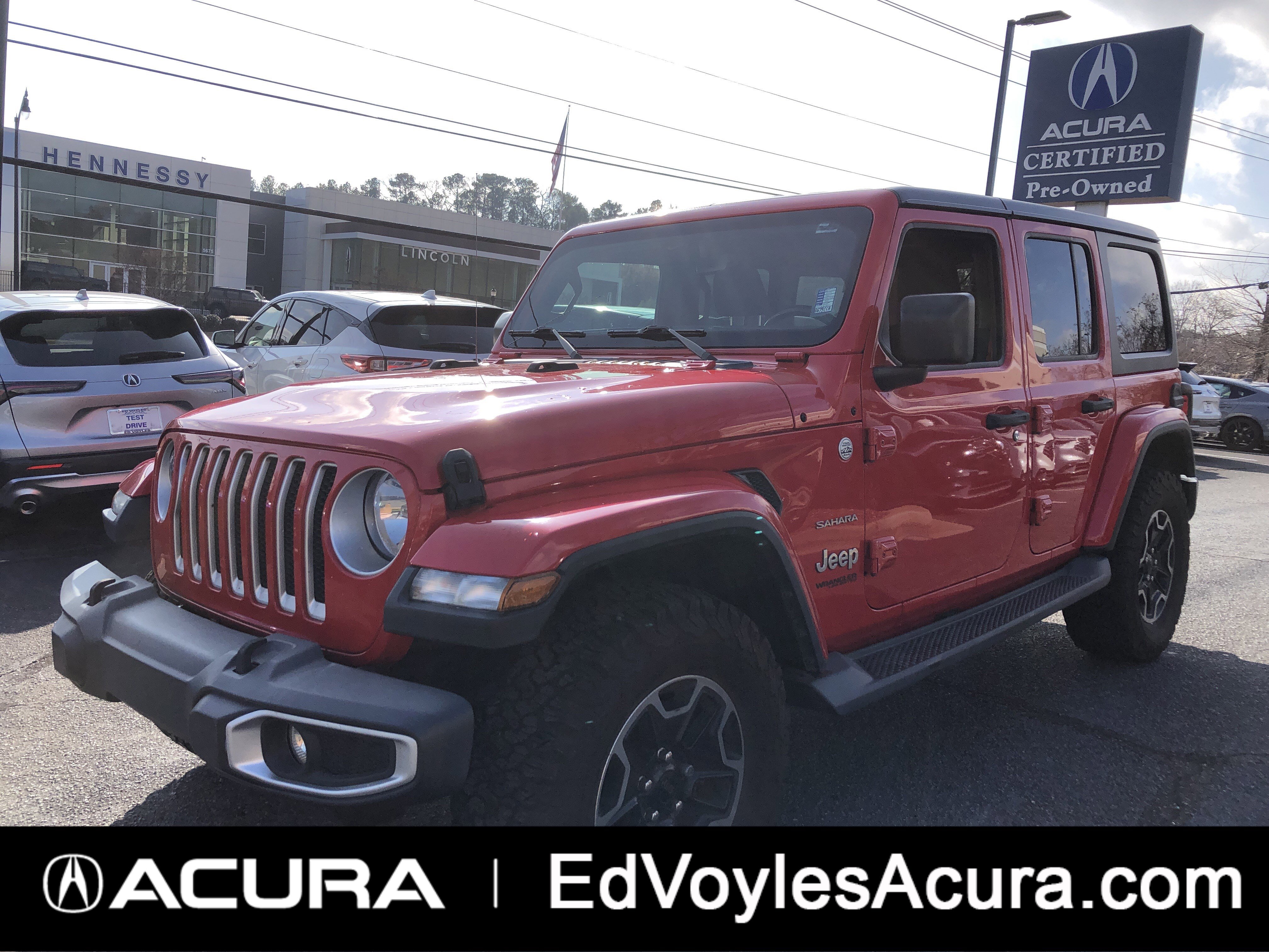 Used 2019 Jeep Wrangler Unlimited Sahara image 1