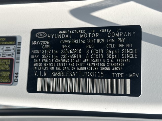 New 2026 Hyundai Palisade SEL AWD/4WD image 30