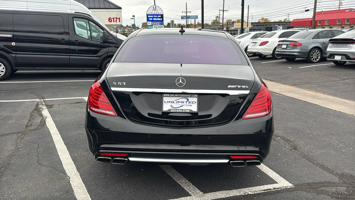 Used 2015 Mercedes-Benz S 63 AMG 4MATIC Sedan image 4