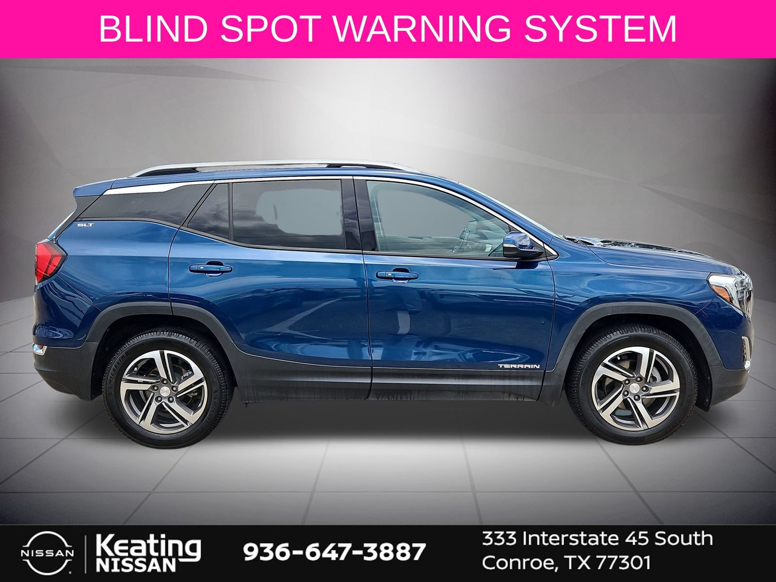Used 2021 GMC Terrain SLT w/ Infotainment Package II AWD/4WD image 9