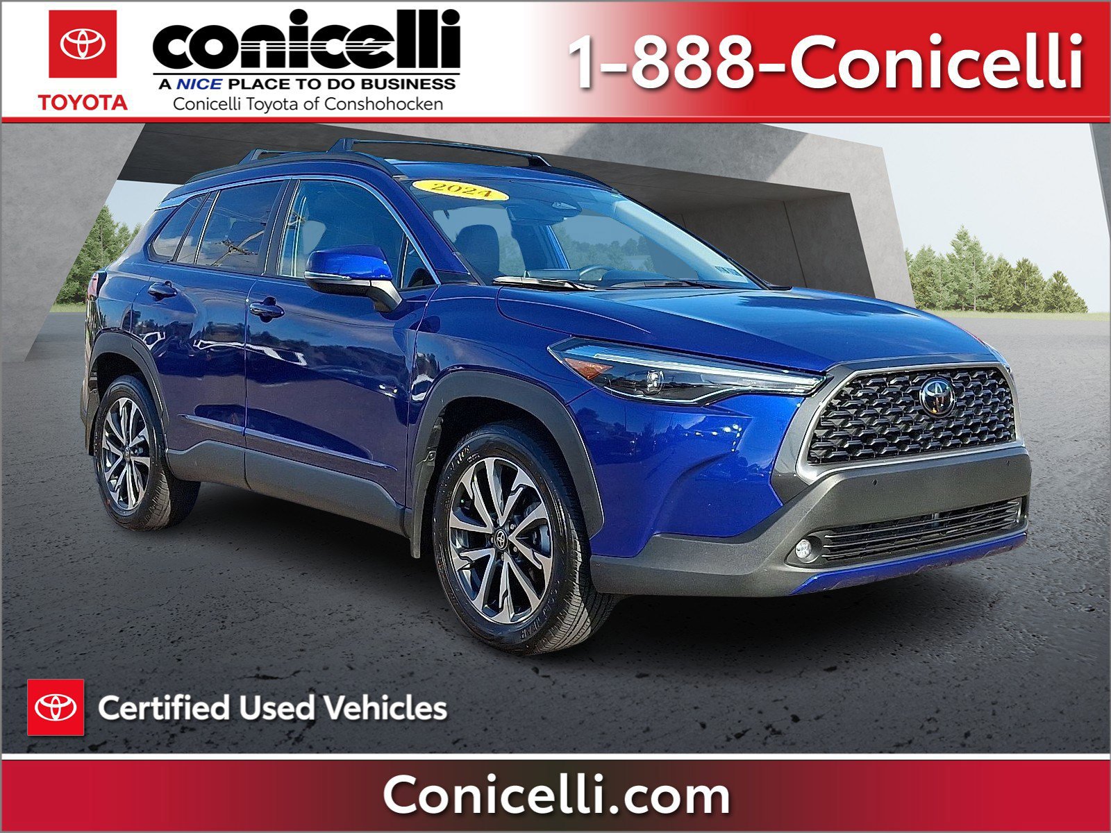 Certified 2024 Toyota Corolla Cross XLE