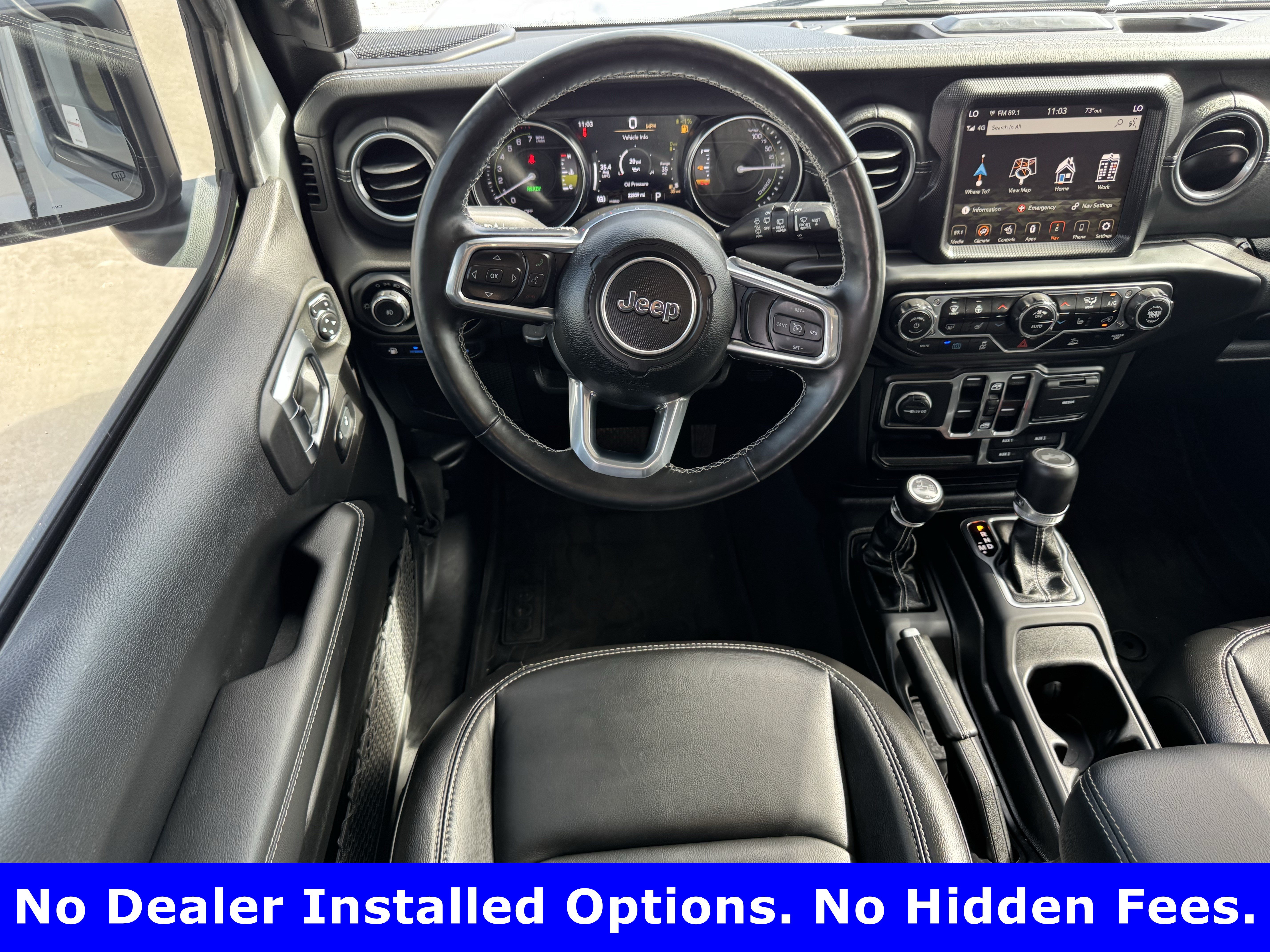 Used 2023 Jeep Wrangler Unlimited Sahara w/ Cold Weather Group AWD/4WD image 11