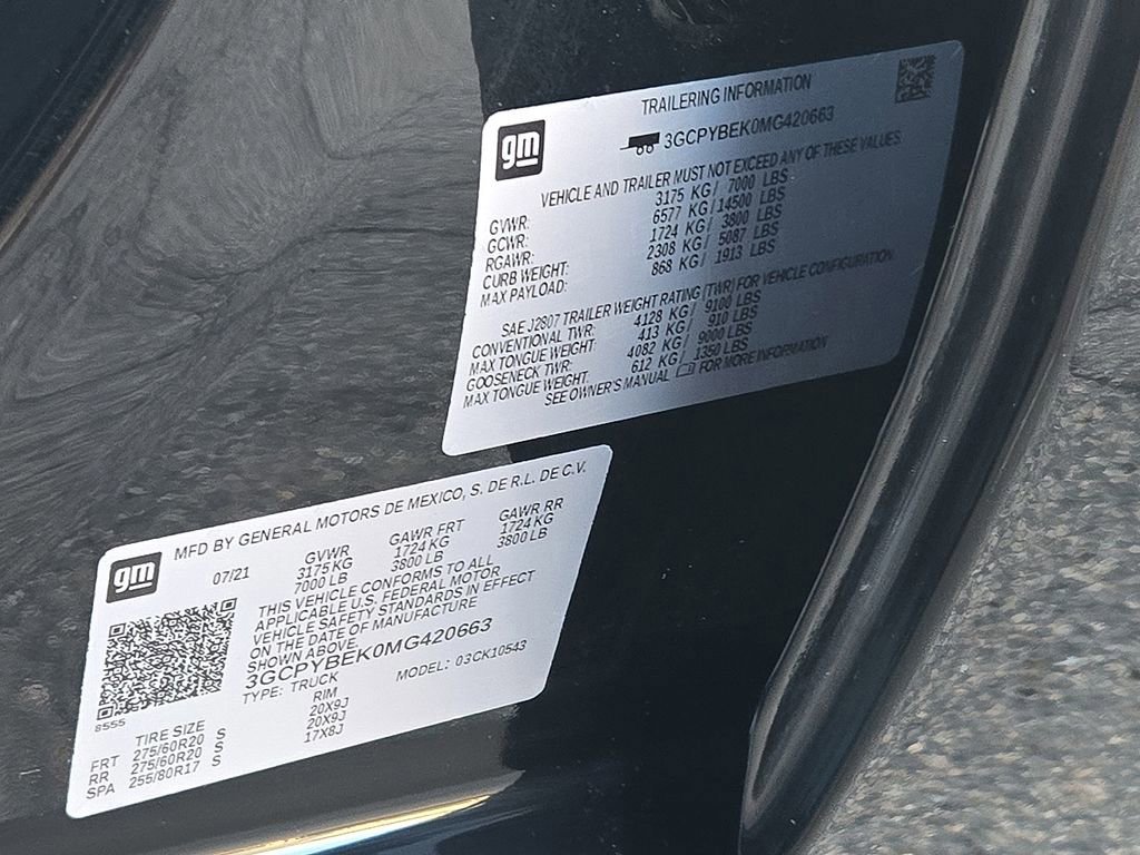 Used 2021 Chevrolet Silverado 1500 Custom image 30