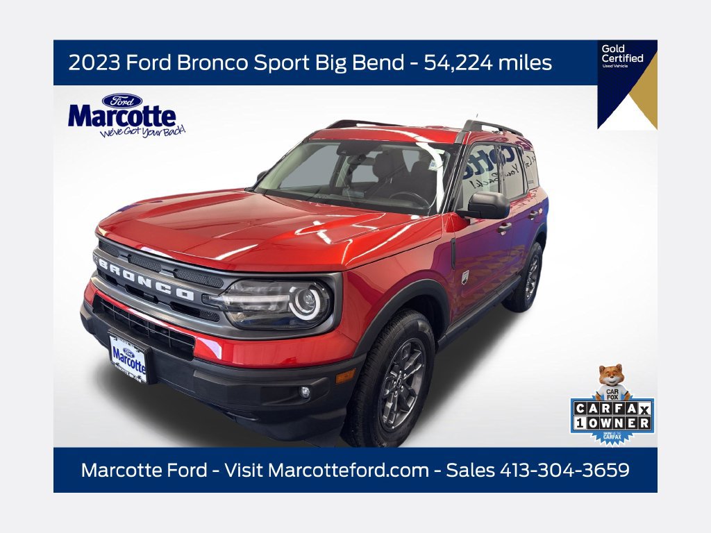 Certified 2023 Ford Bronco Sport Big Bend w/ Convenience Package