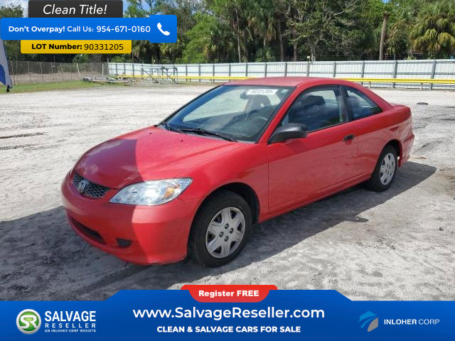 Used 2004 Honda Civic Coupe