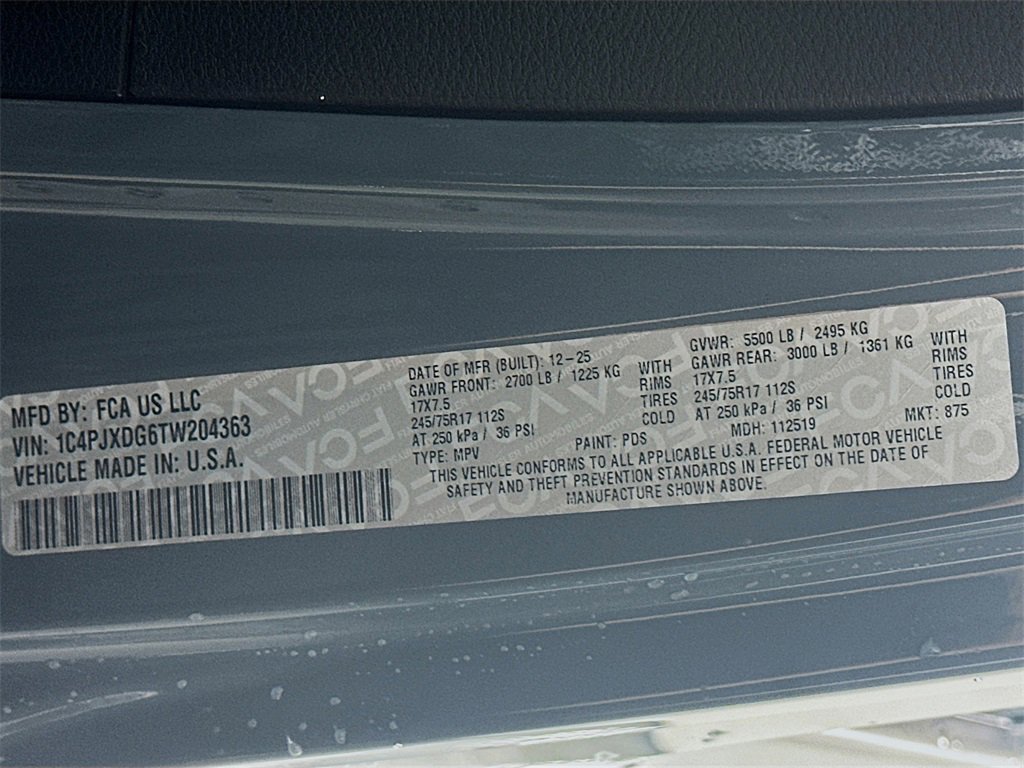 New 2026 Jeep Wrangler Sport image 19