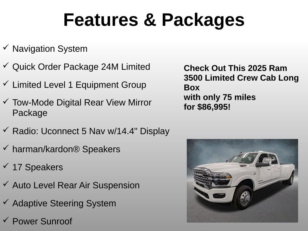Used 2025 RAM 3500 Limited image 4