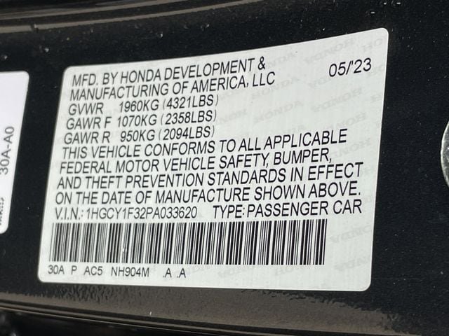 Used 2023 Honda Accord EX image 29