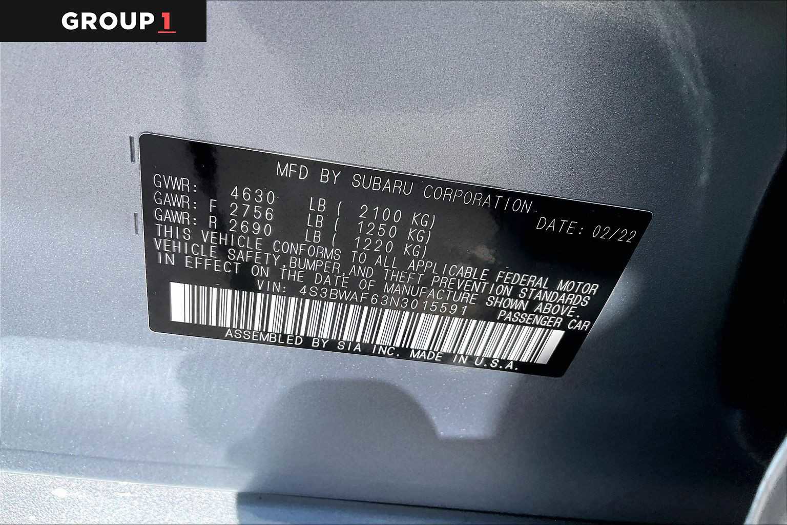 Certified 2022 Subaru Legacy Premium image 37